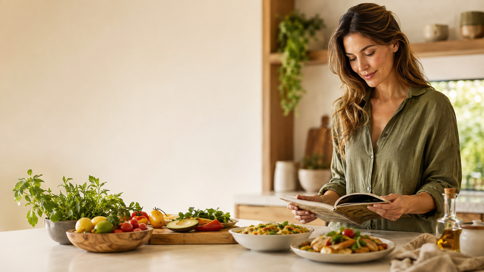 Comidas saludables preparadas con recetas de Cocina Liviana
